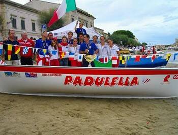 Voga, ai campionati italiani di Noli storico tris per la Padulella 