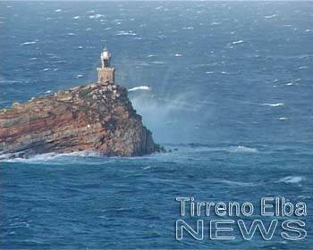 Allerta per vento forte all'Elba: raffiche fino a 100 km/h