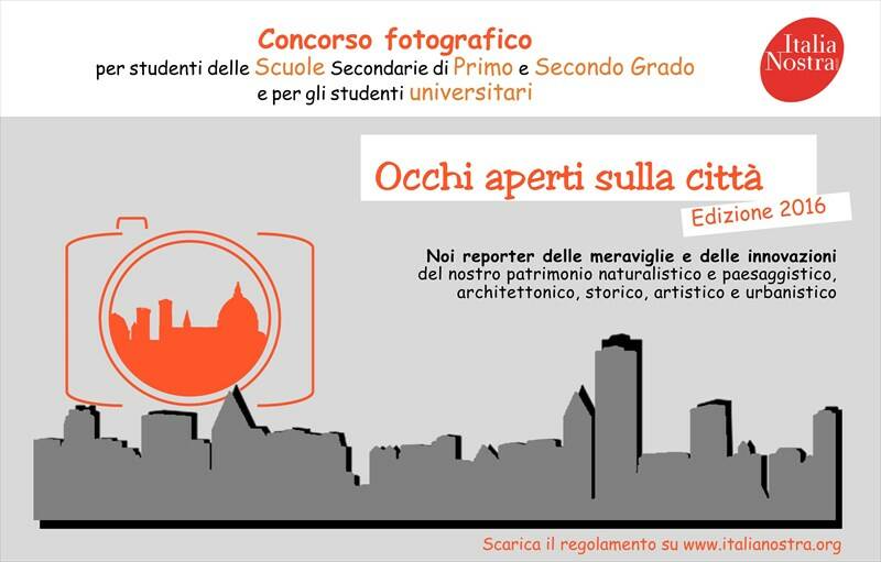 Italia Nostra rilancia il concorso "Occhi aperti sulla città"