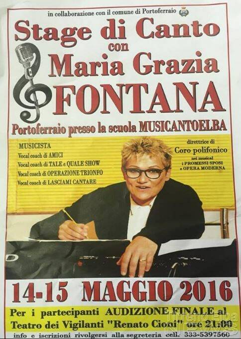 Uno stage di canto con Maria Grazia Fontana