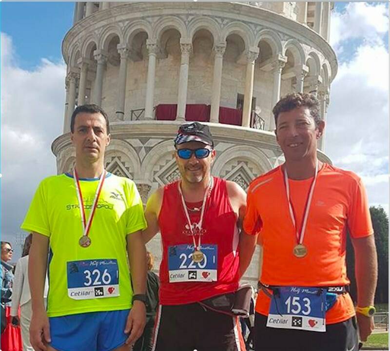 Mezza maratona a Pisa, i risultati degli atleti elbani