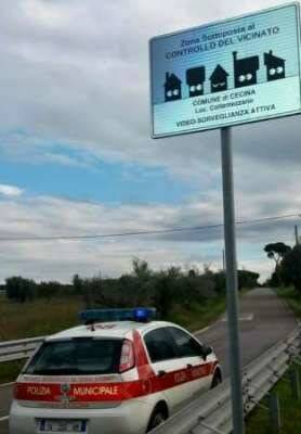 Controllo del vicinato: installati i cartelli a Collemezzano