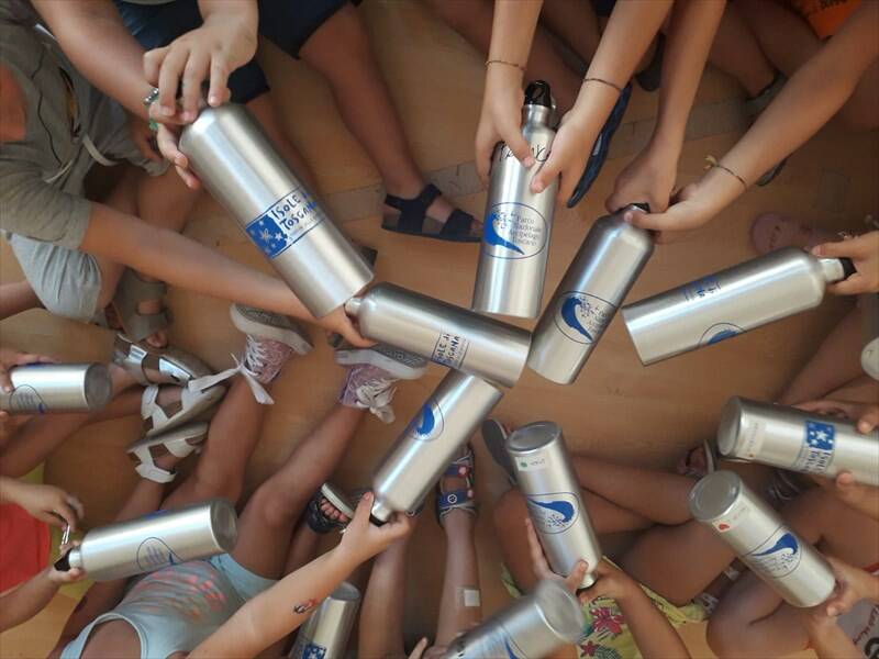 Plastic Free, Il ringraziamento dei 100 bambini dei campi solari di Portoferraio