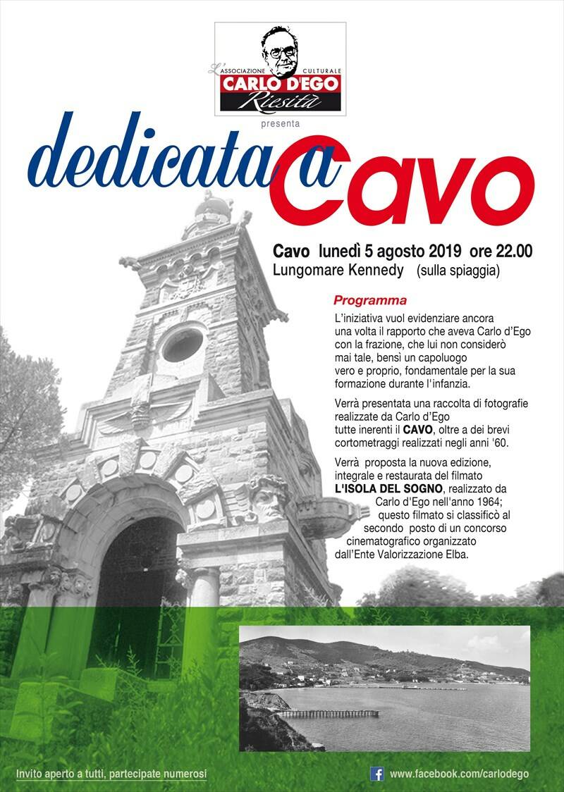 DEDICATA A CAVO – una iniziativa per non dimenticare il passato,  quale radicamento dei valori. 