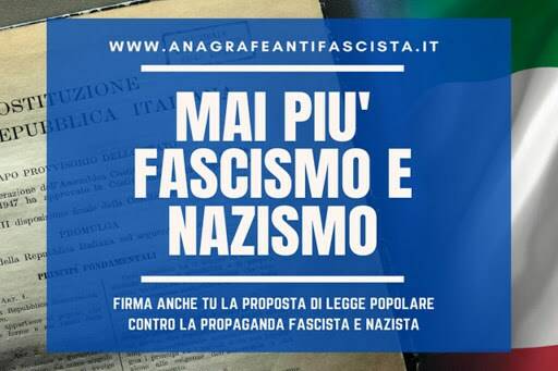"Mai più fascismo e  nazismo", il contributo della Federazione Val di Cornia Elba alla raccolta firme