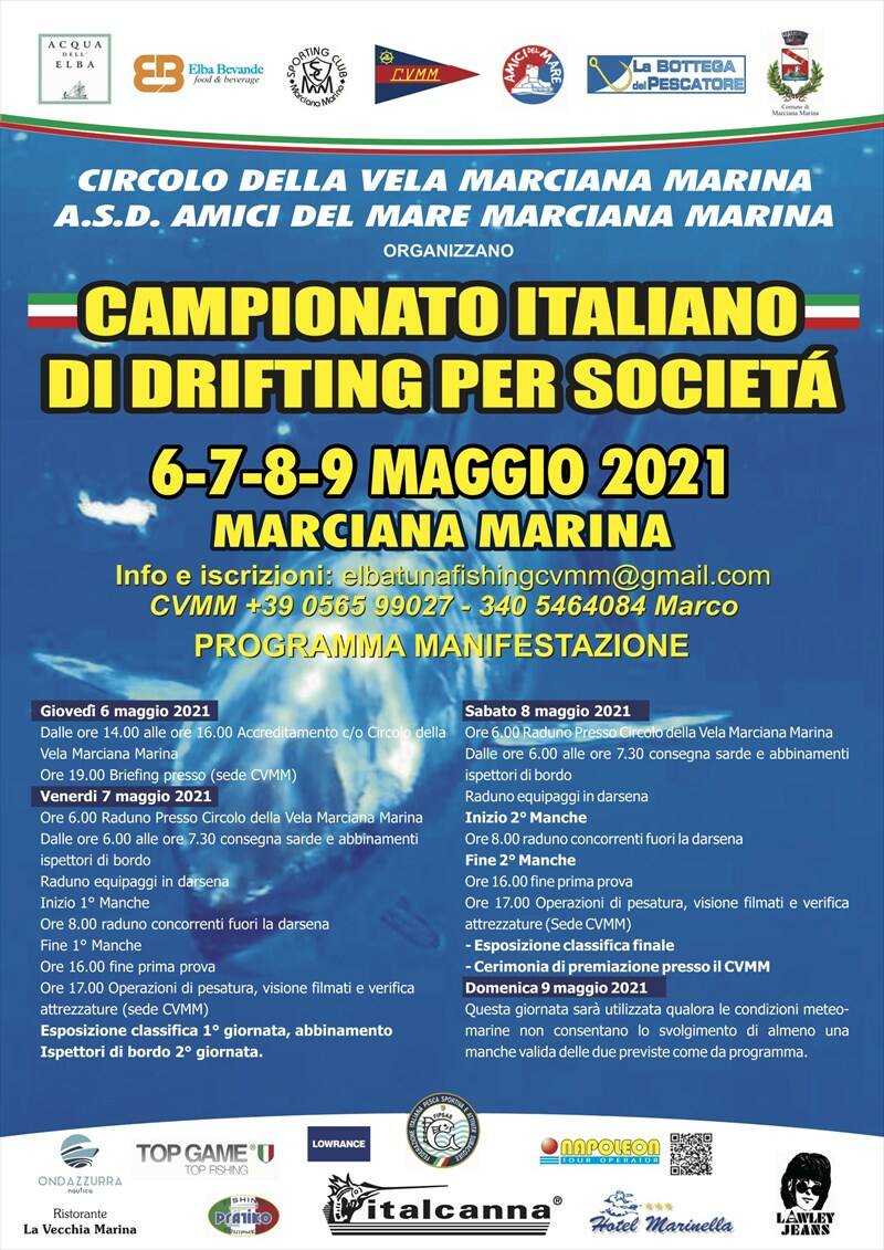 Elba/Pesca: il Big Game Fishing apre la stagione del Circolo della Vela Marciana Marina