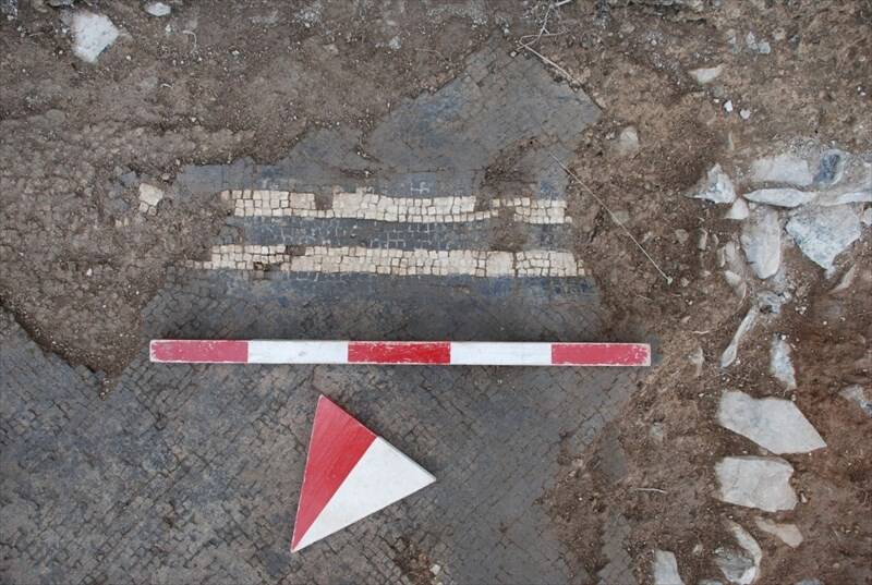 Il mosaico ritrovato: è iniziato il cantiere di restauro alla Villa romana delle Grotte
