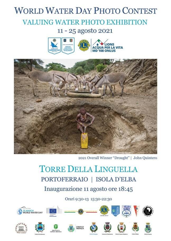 “Lions Acqua per la Vita”, alla Linguella mostra delle migliori foto partecipanti al concorso mondiale