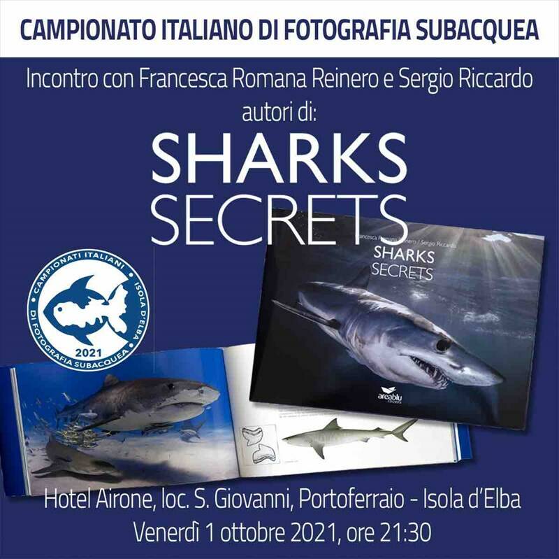 Questa sera (1 ottobre) all'Hotel Airone presentazione del libro Shark Secret