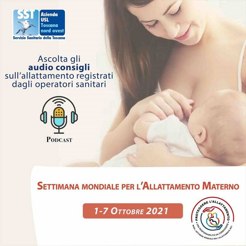Settimana allattamento al seno: 650 ascolti per il podcast di consigli pratici
