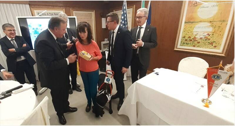 Visita al Lions Club I. d'Elba del Governatore distrettuale Giuseppe Guerra