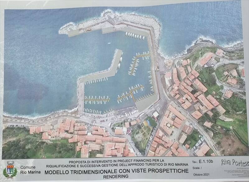 Rio Marina, arrivata al Comune la proposta di un privato per la realizzazione del porto turistico